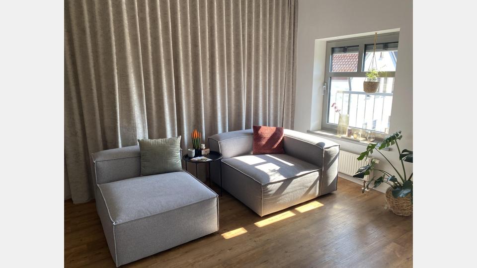 Die bequeme Lounge-Atmosphäre unterstreicht das Konzept von &quot;1nature&quot;. Bild: exb