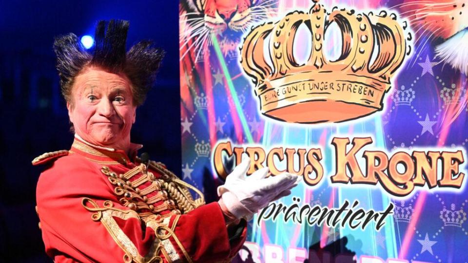 Clown Fumagalli ist ebenfalls Teil des Programms „Farbenspiel - Gold Edition“. Bild: Felix Hörhager