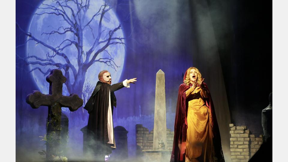 "Das Phantom der Oper" gastiert am Donnerstag, 12. März 2025, in der Weidener Max-Reger-Halle. Bild: Susannah V. Vergau