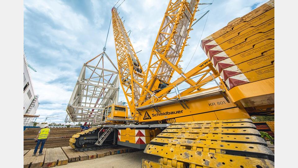 Die Lochner Stahlbaumontagen GmbH realisiert anspruchsvolle Projekte – von klassischen Hallenkonstruktionen bis hin zu komplexen Stahltragwerken. Bild: Lochner Stahlbaumontagen GmbH