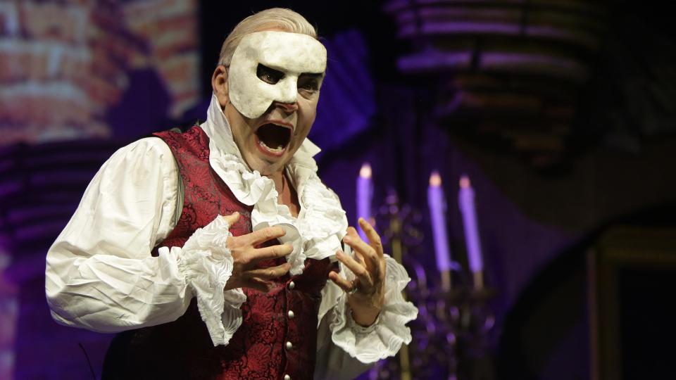 "Das Phantom der Oper" gastiert am Donnerstag, den 12. März 2026 in der Max-Reger-Halle Weiden. Bild: 3for1 Trinity Concerts GmbH/Susannah V. Vergau