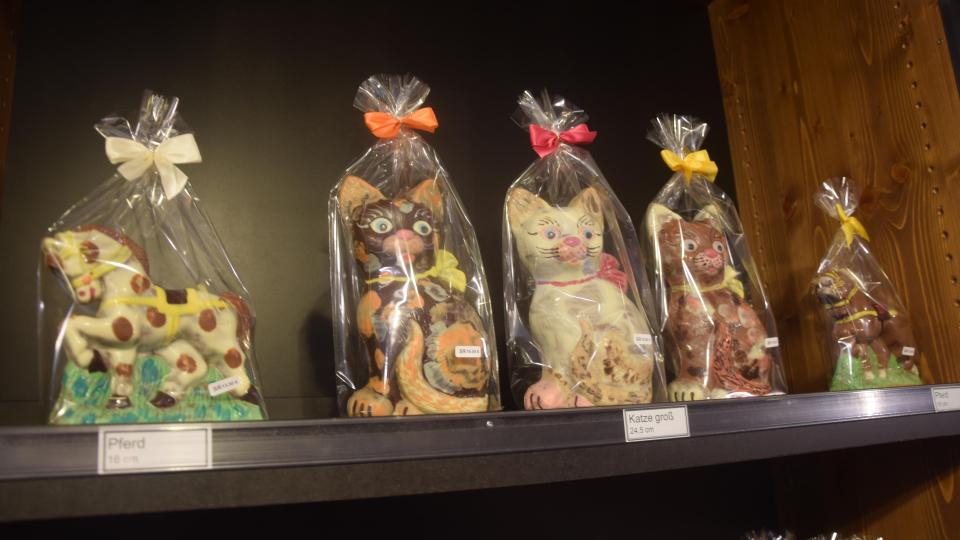 Die Kreationen in der Schokoranch sind einzigartig. Bild: fz