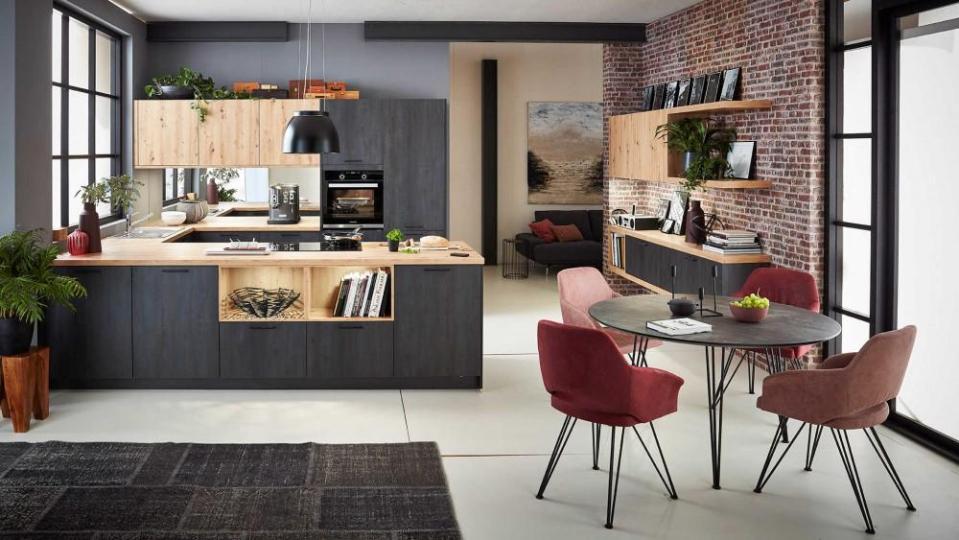 Finden Sie eine Vielzahl von Küchendesigns, die Ihrem Geschmack entsprechen. Bild: Einrichtungshaus Stauber