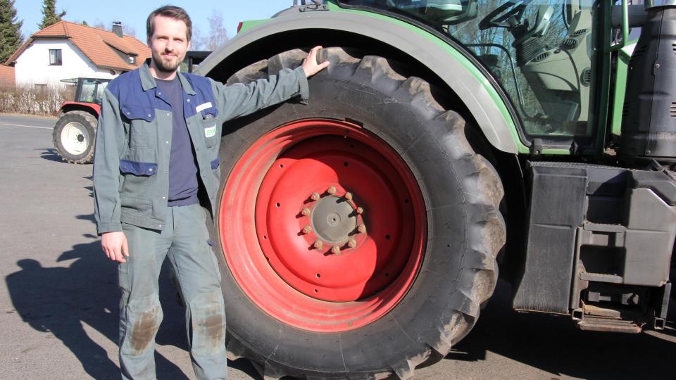 Junior-Chef Matthias Horn leitet zusammen mit seinen Eltern die Firma. Bild: Konrad Rosner