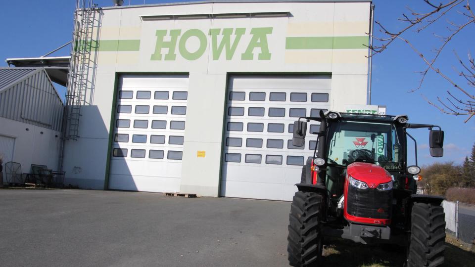 Die Werkstatt der HOWA-Landtechnik GmbH. Bild: Konrad Rosner