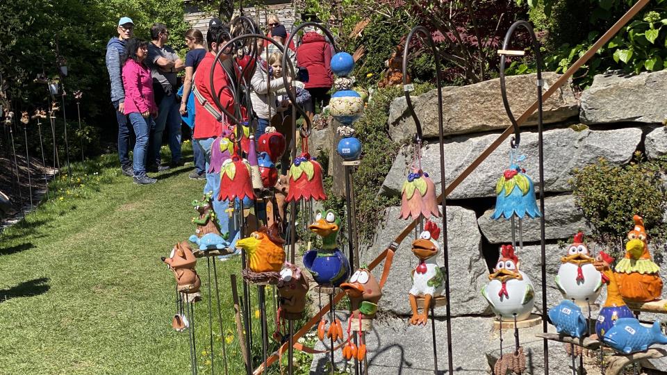 Gartenobjekte in allen Variationen und für jeden Geschmack sind ausgestellt. Archivbild: Völkl