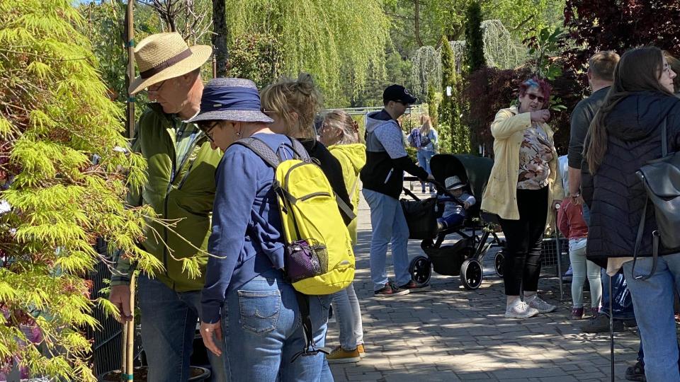 Anregungen für den eigenen Garten können sich die Besucher beim Tag der offenen Tür holen. Archivbild: Völkl