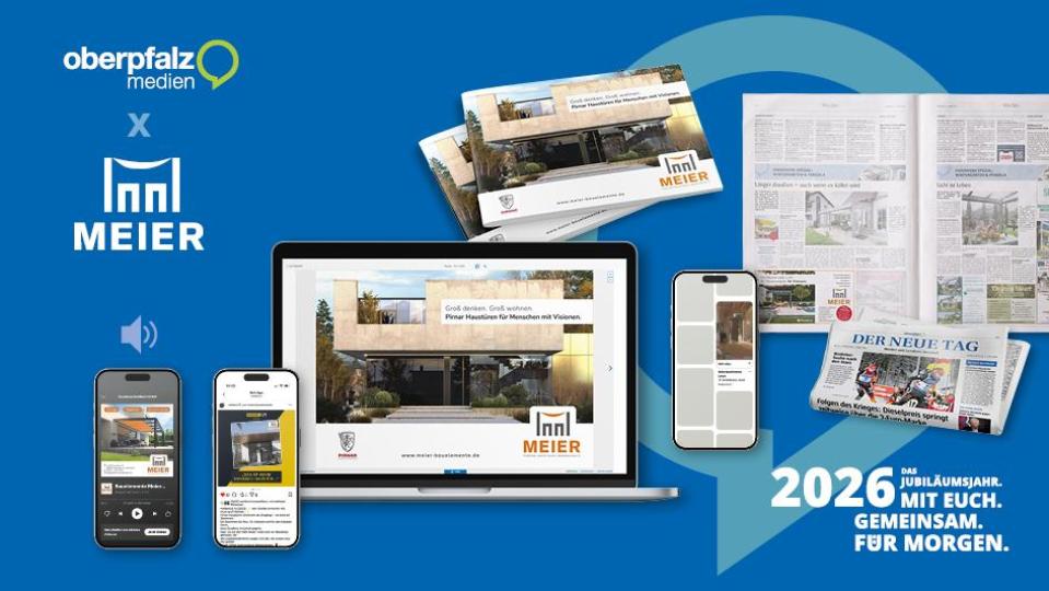 "Bei Oberpfalz Medien fühle ich mich bestens aufgehoben", lobt Geschäftsführer und Inhaber Christoph Meier den Umgang miteinander. Bild: Oberpfalz-Medien / Sara Neidhardt / Ramona Hanisch