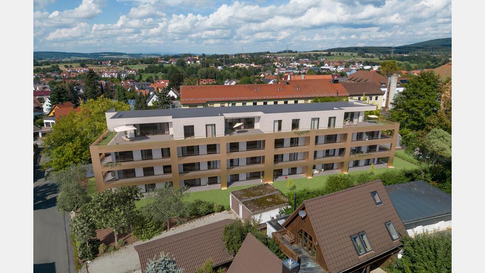 Das VKV-Wohnbauprojekt Domicil „Le Titan“ ist ein anspruchsvolles Neubauvorhaben im Stadtzentrum. Bild: dob