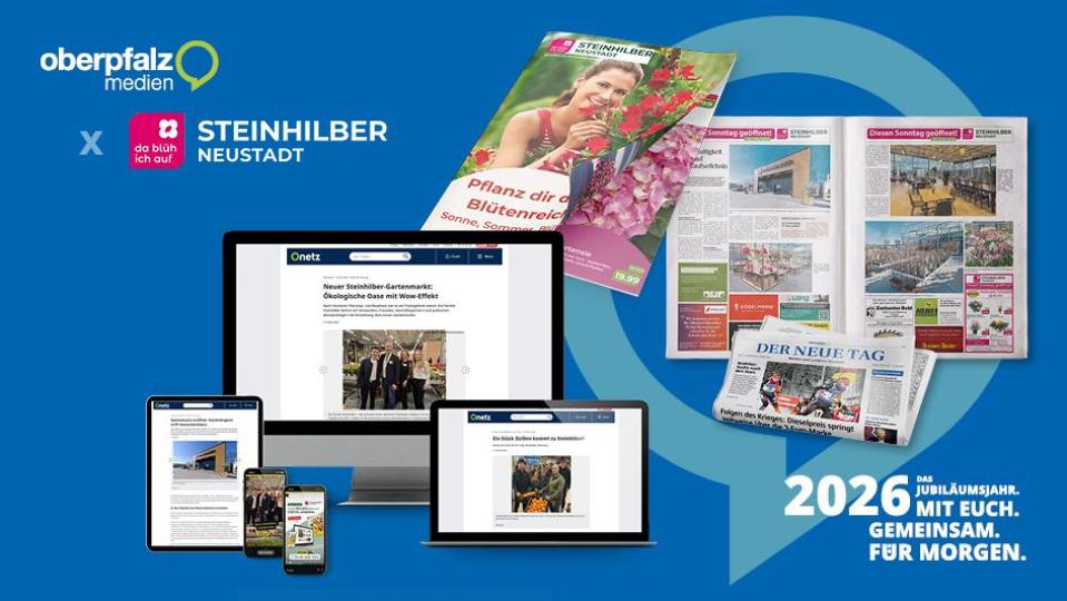 Die Zusammenarbeit zwischen der Gärtnerei Steinhilber und Oberpfalz-Medien zeigt eindrucksvoll, wie moderne, crossmediale Kommunikation heute funktioniert. Bild: Barbara Schlicht