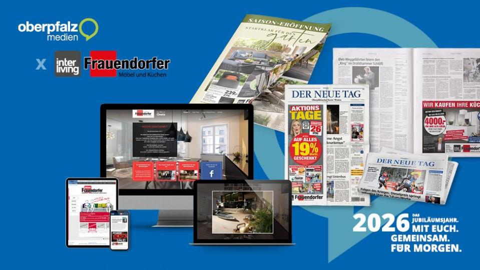 Nur Print? Nur digital? Beides zusammen optimal! Bild: Oberpfalz Medien / Barbara Schlicht