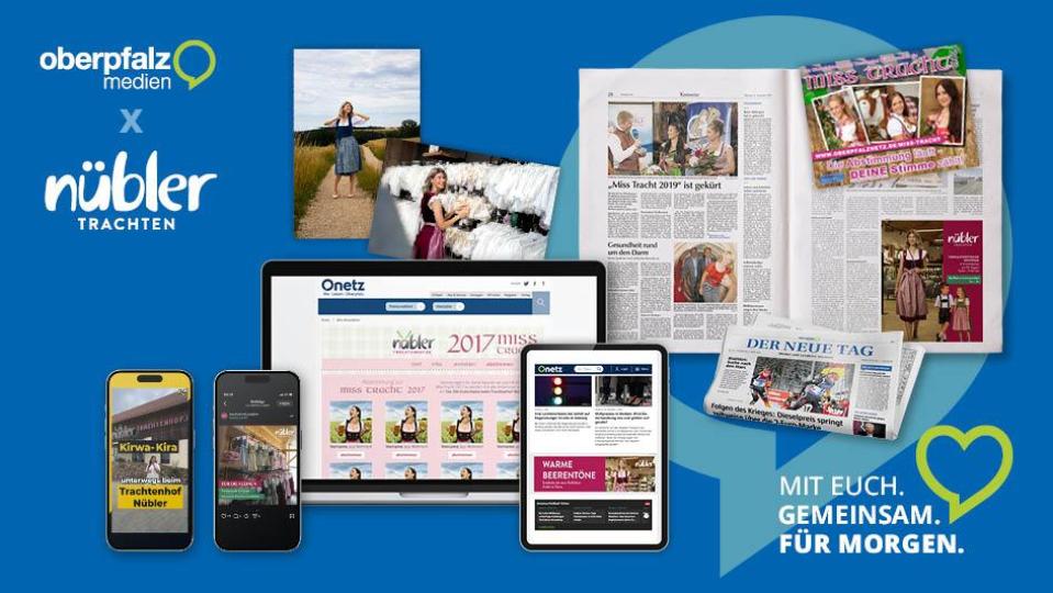 Die Zusammenarbeit zwischen dem Trachtenhof Nübler und Oberpfalz-Medien zeigt eindrucksvoll, wie eine starke regionale Marke durch kreative Vermarktung weiter wachsen kann. Bild: Agentur PR & Content