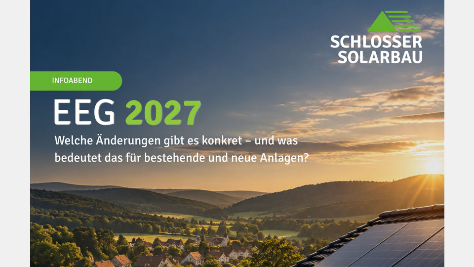 Was soll sich ändern im kommenden Jahr beim EEG? Der Infoabend am 28. Oktober gibt Aufschluss. Bild: exb