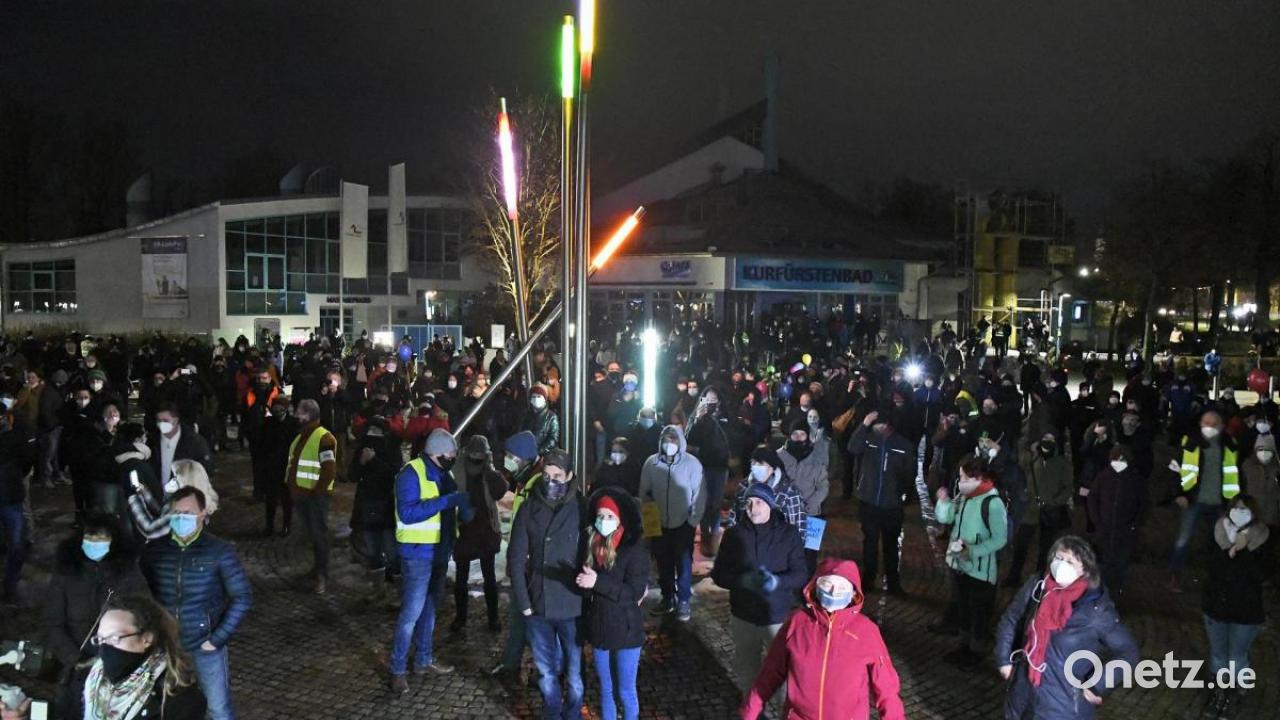 Wieder "Querdenker"Demo in Amberg