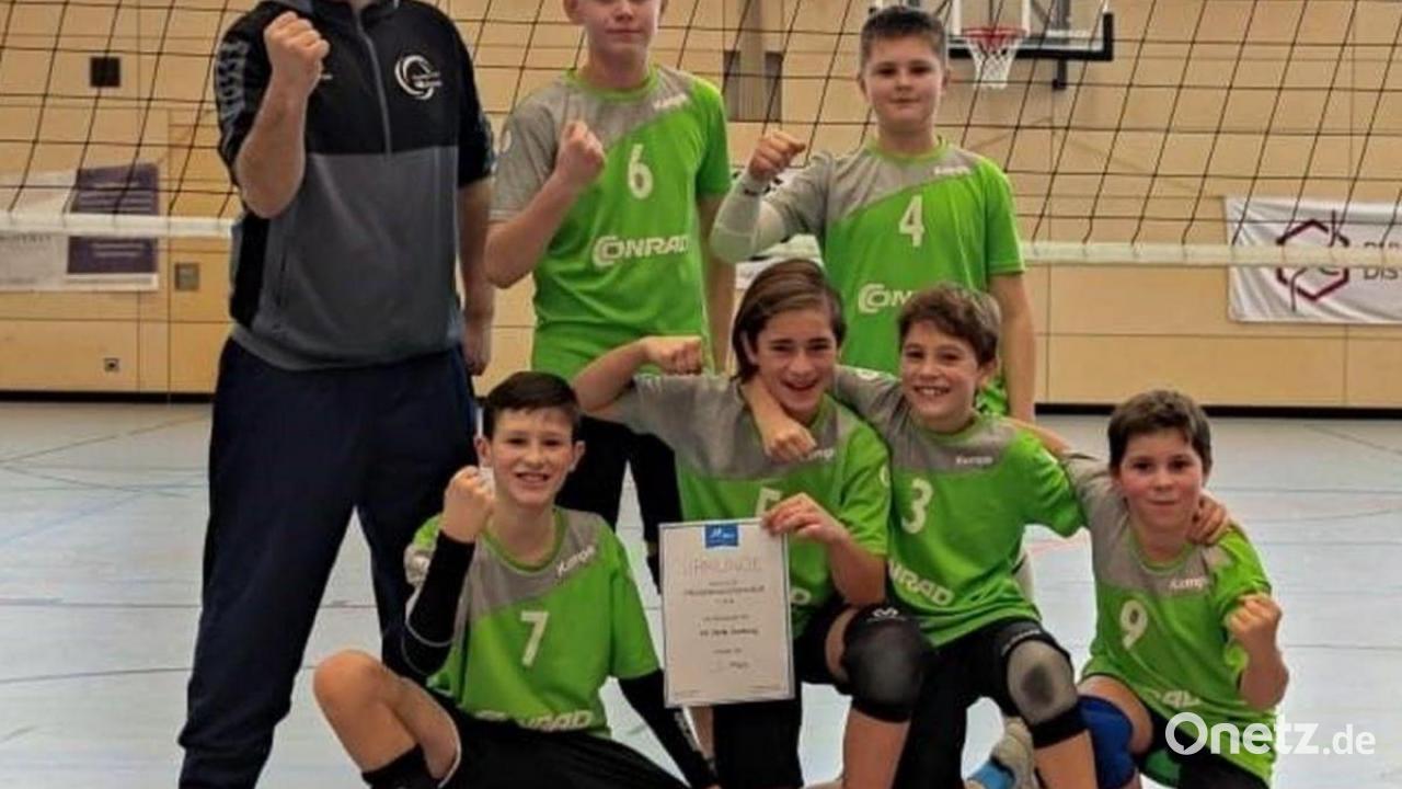U14-Volleyballer des VC DJK Amberg gewinnen Oberpfalzmeisterschaft | Onetz