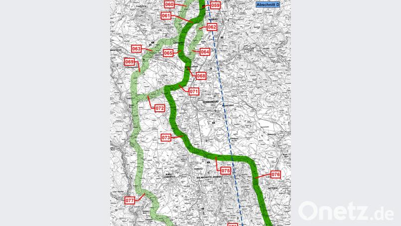 Im Westen an Stadt vorbei: Süd-Ost-Link: Vorschlag steht | Onetz