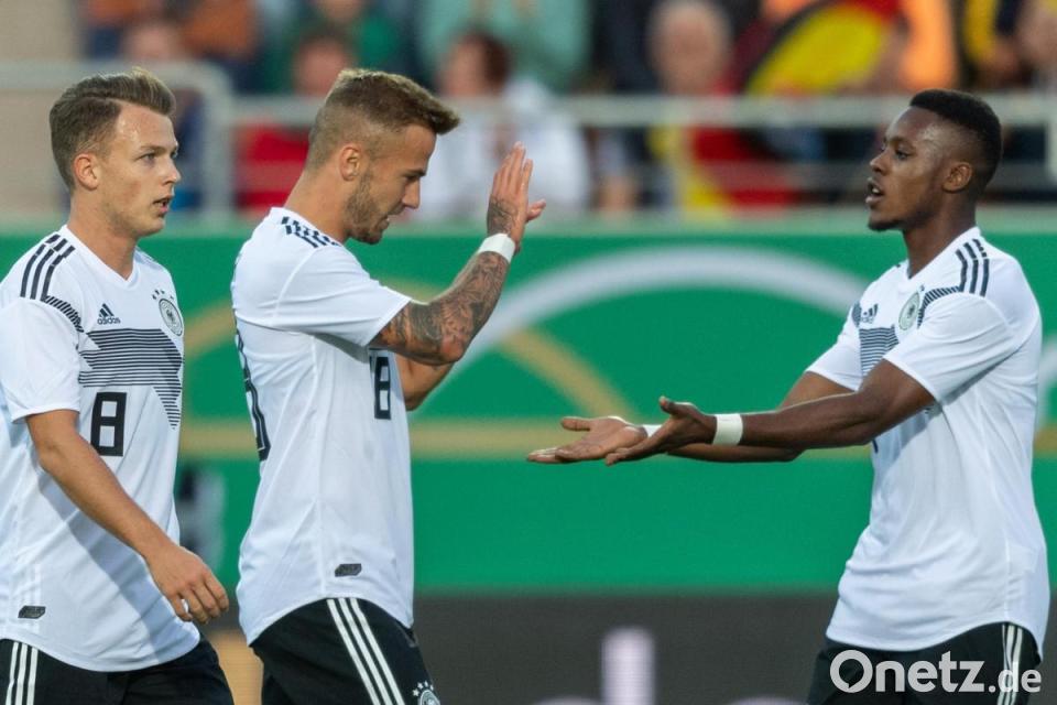 Neue U21 Feiert Premierensieg Gegen Griechenland Onetz