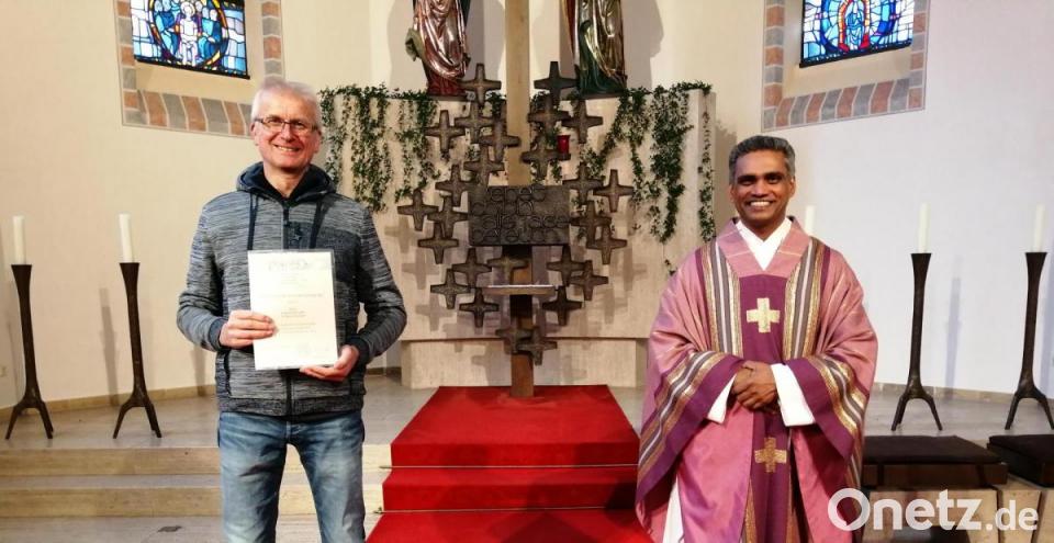 leute ehrung fur siegfried schindler fur 25 jahre chorleitung in nagel onetz