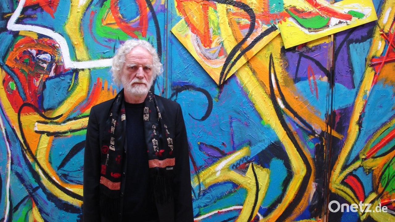 Franz Hitzler Stellt Seine Werke In Regensburg Aus Vulkanausbruch Der Farben Onetz