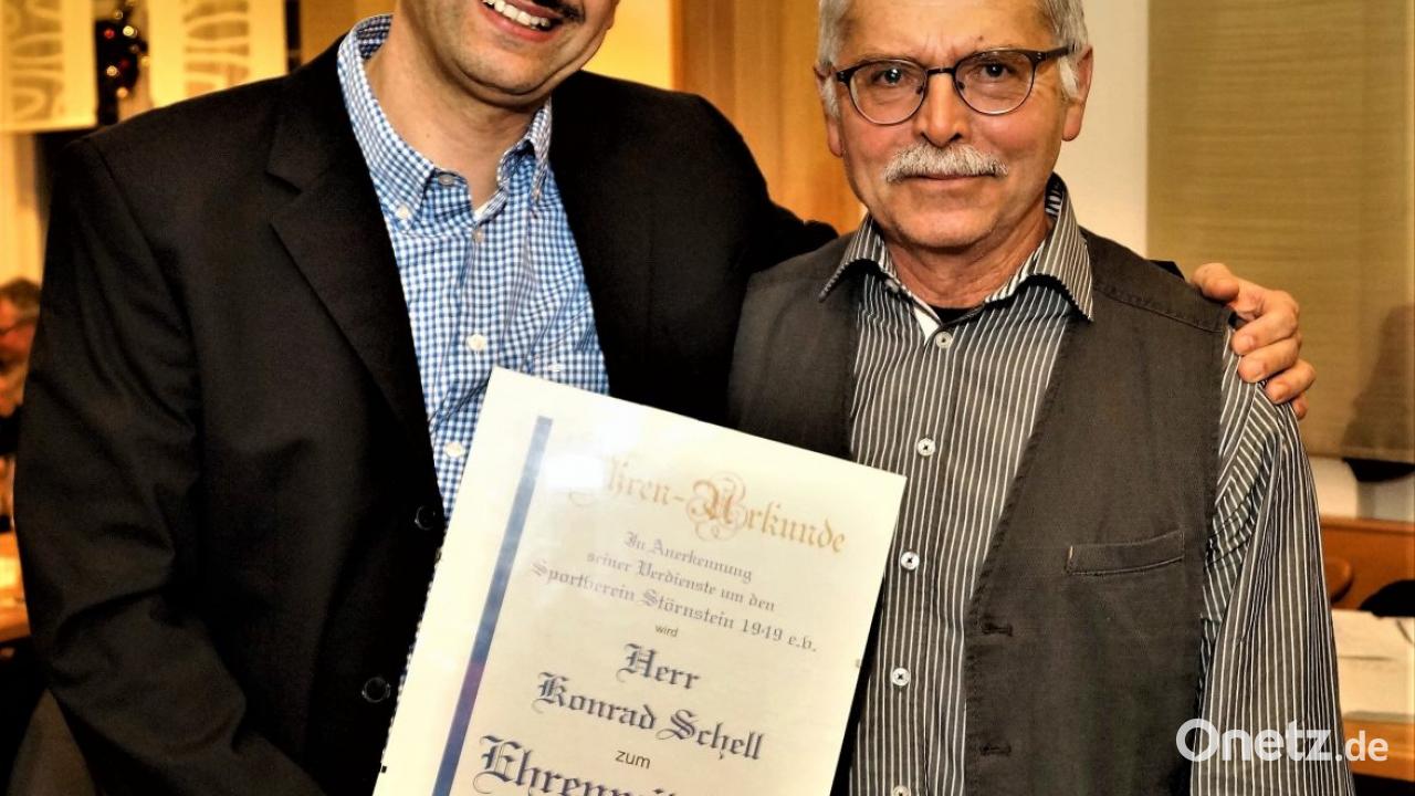 Konrad Schell neues SVEhrenmitglied